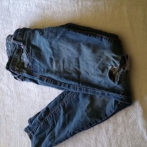 Old Navy distressed skinny jeans
